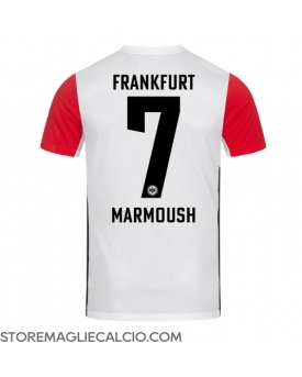 Eintracht Frankfurt Omar Marmoush #7 Maglia Gara Casa Repliche 2024-25 Maniche Corte Eintracht Frankfurt Omar Marmoush #7 Maglia Gara Casa Repliche 2024-25 Maniche Corte